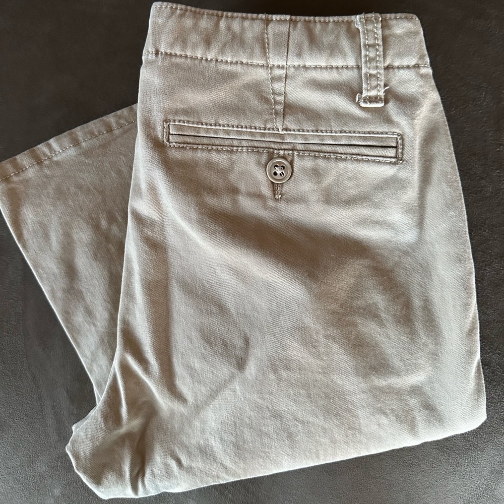 GAP Khaki straight leg pants